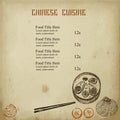 Chinese asian food sketch vector illustration. Oriental cuisine frame menu restaurant. Chinese food sketch menu. Dim sum Royalty Free Stock Photo