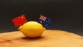 Chinese and Australian relations sour