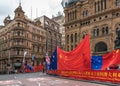 Chinese Australian welcome premier Li Keqiang, Sydney Australia. Royalty Free Stock Photo