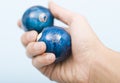 Chinese balls for relaxation of spirit and body Royalty Free Stock Photo