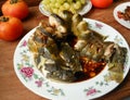 Chinese banquet catfish main course Royalty Free Stock Photo