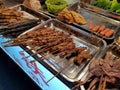 Chinese barbecue stall