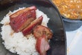 Chinese Barbecue Pork with rice