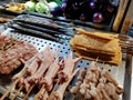 Chinese barbecue stall