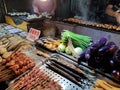 Chinese barbecue stall