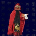 Chinese Beijing opera actor Royalty Free Stock Photo