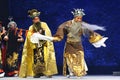 Chinese Beijing opera actors Royalty Free Stock Photo