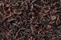 Chinese black tea background Royalty Free Stock Photo