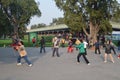 Chinese boxing-Tai Chi Royalty Free Stock Photo