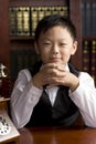 Chinese boy Royalty Free Stock Photo