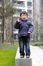 Chinese boy Royalty Free Stock Photo