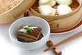 Chinese braised pork belly, dongpo pork Royalty Free Stock Photo