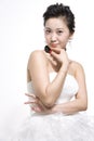 Chinese bride Royalty Free Stock Photo