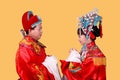 Chinese bride and groom