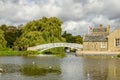 The Chinese bridge, Godmanchester. Royalty Free Stock Photo