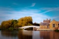 Chinese Bridge at Godmanchester Royalty Free Stock Photo