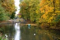 The Chinese Bridge in Olexandria Park Royalty Free Stock Photo