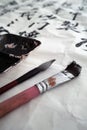 Chinese brush pen Royalty Free Stock Photo