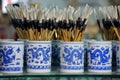 Chinese brush-pen Royalty Free Stock Photo