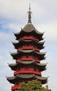 Chinese Buddhist Pagoda Royalty Free Stock Photo