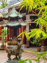 Chinese Buddhist Temple in Singapore Royalty Free Stock Photo