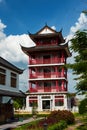 Chinese building to see Suphanburi view