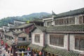 Fenghuang ancient town china cloudy day