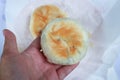 Chinese bun, mooncake or Singapore bun or teochew or teochew mooncake or Singaporean Buns