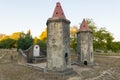 Chinese Burning Towers from 1857 in the Beechworth Cemetery in north-eastern Victoria