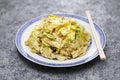 Chinese cabbage salad with sesame dressing (Qian Long Bai Cai ), Beijing food Royalty Free Stock Photo