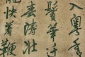 Chinese calligraphy of inscription