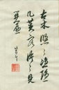 Chinese calligraphy manuscripts