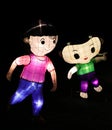 Chinese cartoon lanterns