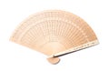 Chinese Carve Hand Fan Royalty Free Stock Photo