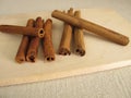Chinese cassia and ceylon cinnamon Royalty Free Stock Photo