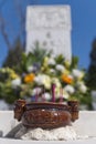 Chinese cemetery Royalty Free Stock Photo