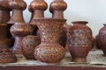 Chinese Ceramic Pottery Manufacturing - copper frame stage