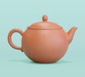 Chinese ceramic tea pot Royalty Free Stock Photo