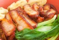 Chinese Char Siew Noodle Royalty Free Stock Photo