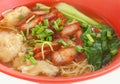 Chinese Char Siew Noodle Royalty Free Stock Photo