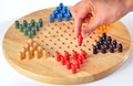 Chinese checkers Royalty Free Stock Photo