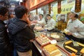 Chinese chefs prepare Dim sum dumpling