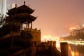 The Chinese Chengdu, Hejiangting night view