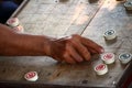 Chinese chess game Royalty Free Stock Photo