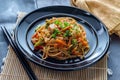 Chinese Chicken Chow Mein Royalty Free Stock Photo