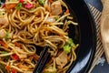 Chinese Chicken Chow Mein Royalty Free Stock Photo