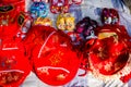 Chinese children`s wear red Royalty Free Stock Photo