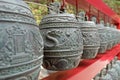 Chinese chime, Bianzhong in Chinese Royalty Free Stock Photo