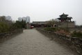 Chinese city wall Handan, congtai park