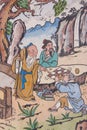 Chinese classic wall painting